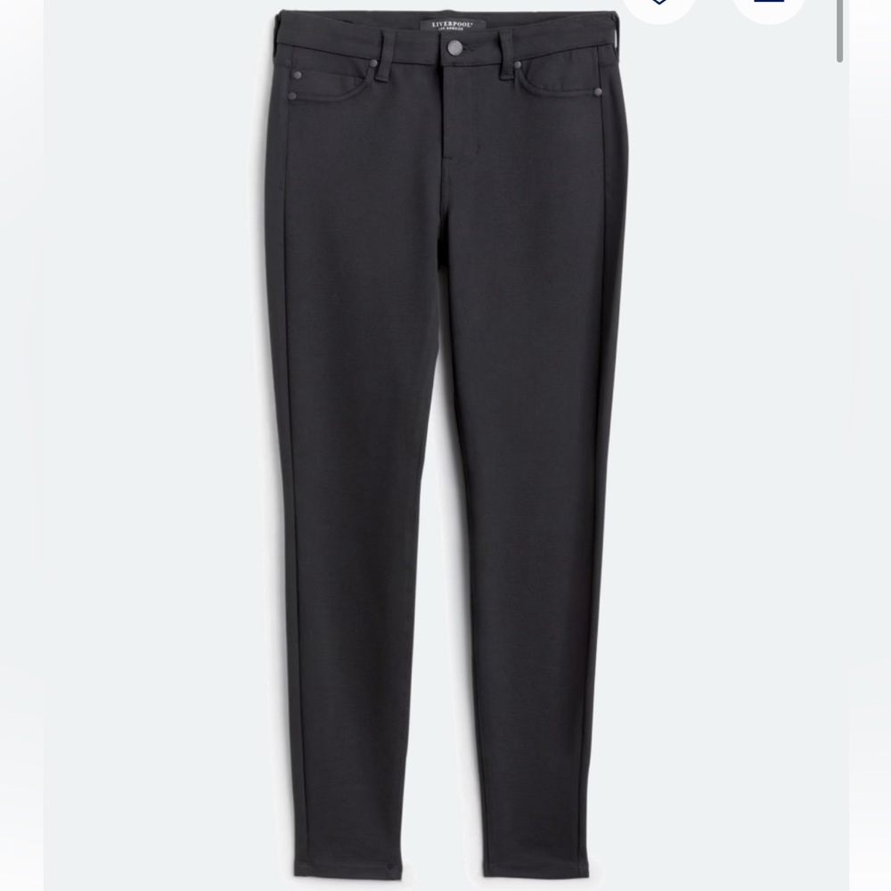 Liverpool Black Trousers